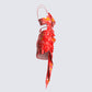 Aviva Red Floral Print Mini Dress