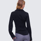 Avyanna Black Fitted Shirt