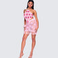 Aya Pink Floral Crochet Set