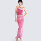 Ayla Pink Velvet Set
