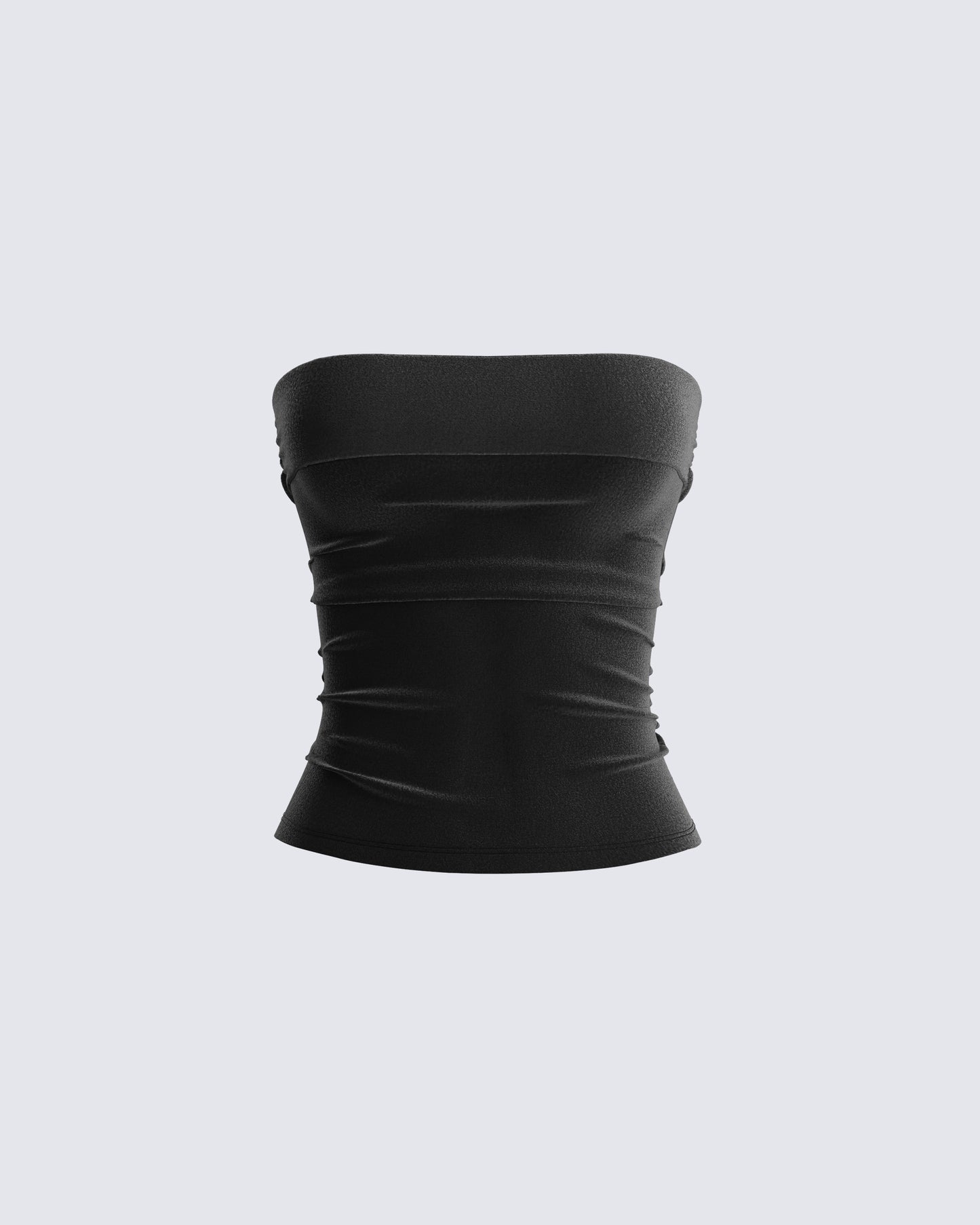 Ayla Black Velvet Tube Top 3d product front