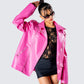 Ayse Leather & Lace Set