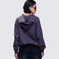 Azariah Grey Oversized Hoodie Top