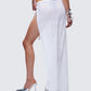 Azra Ivory Braid Waist Maxi Skirt