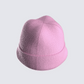 Molly Pink Ribbed Beanie