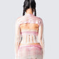 Vanessa Pink Sequin Knit Top