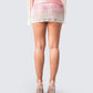 Vanessa Pink Sequin Knit Skirt