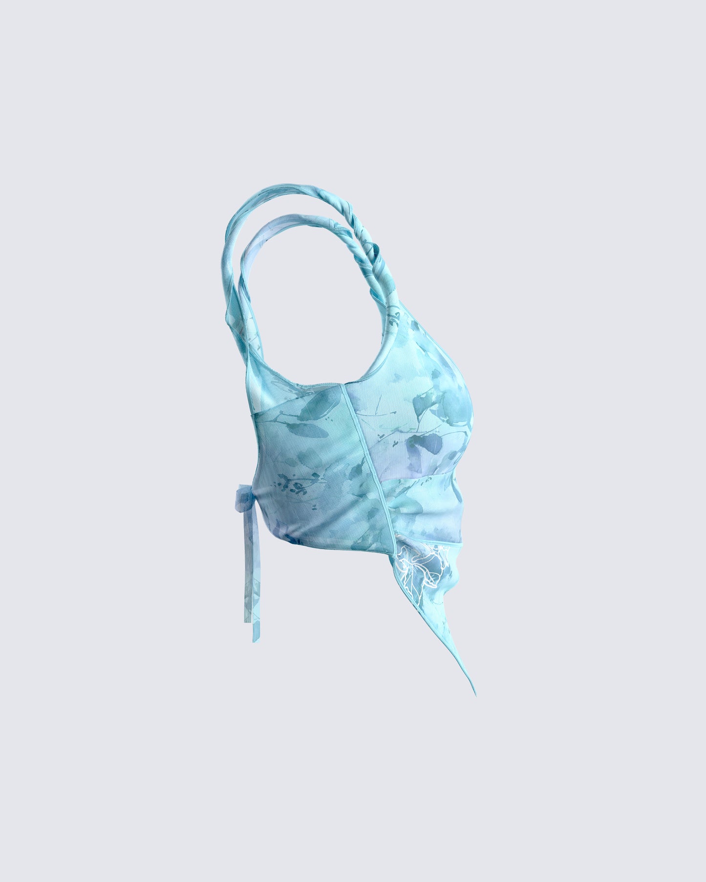 Bahia Mint Floral Print Top