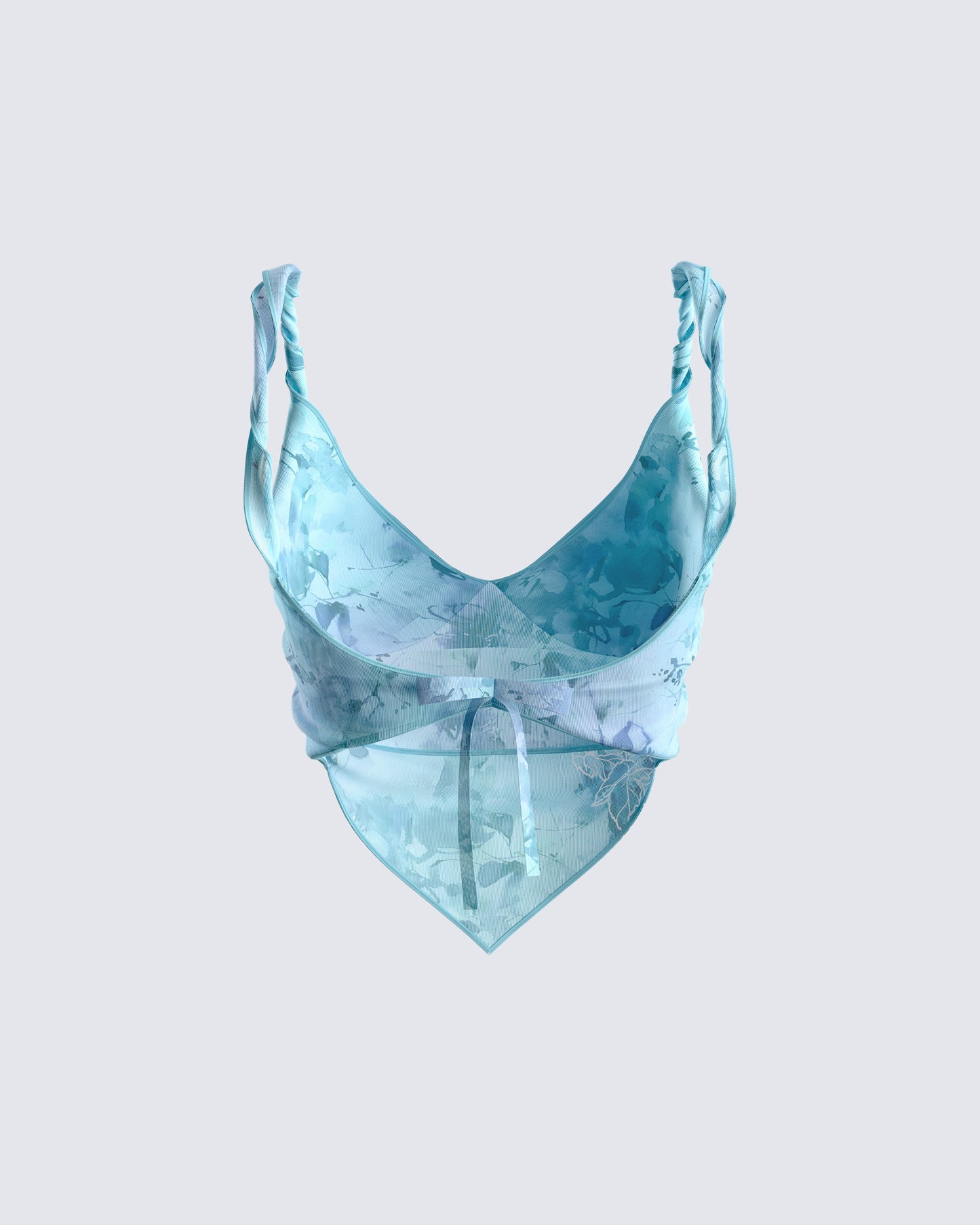 Bahia Mint Floral Print Top