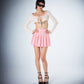 Bella Pink Pleated Set