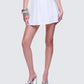 Bella White Pleated Tennis Skirt