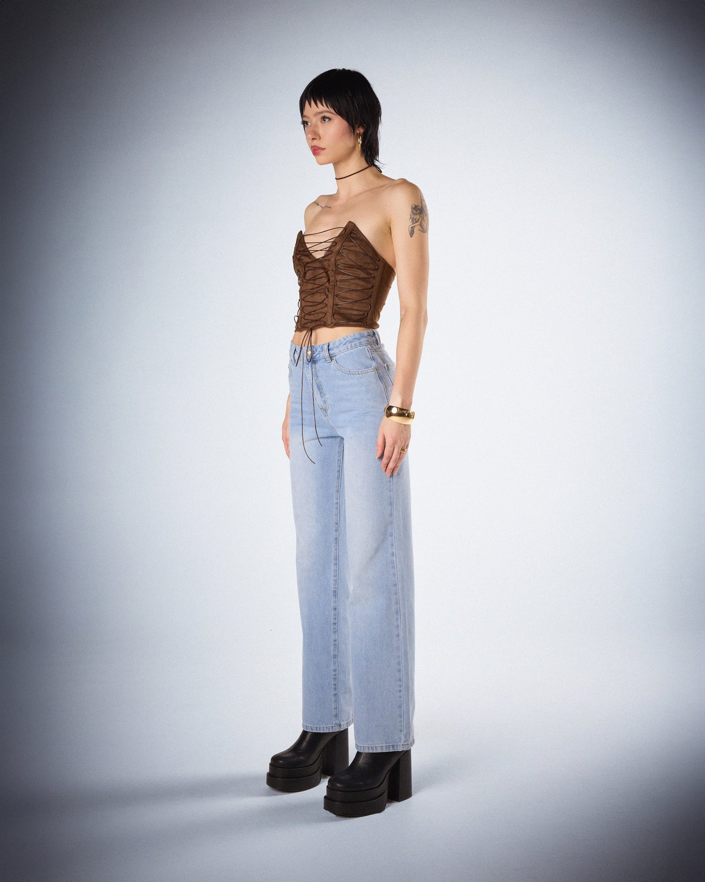 Bette Lace Up Set