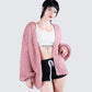 Blaise Pink Chunky Hand Knit Cardigan