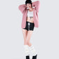 Blaise Pink Chunky Hand Knit Cardigan