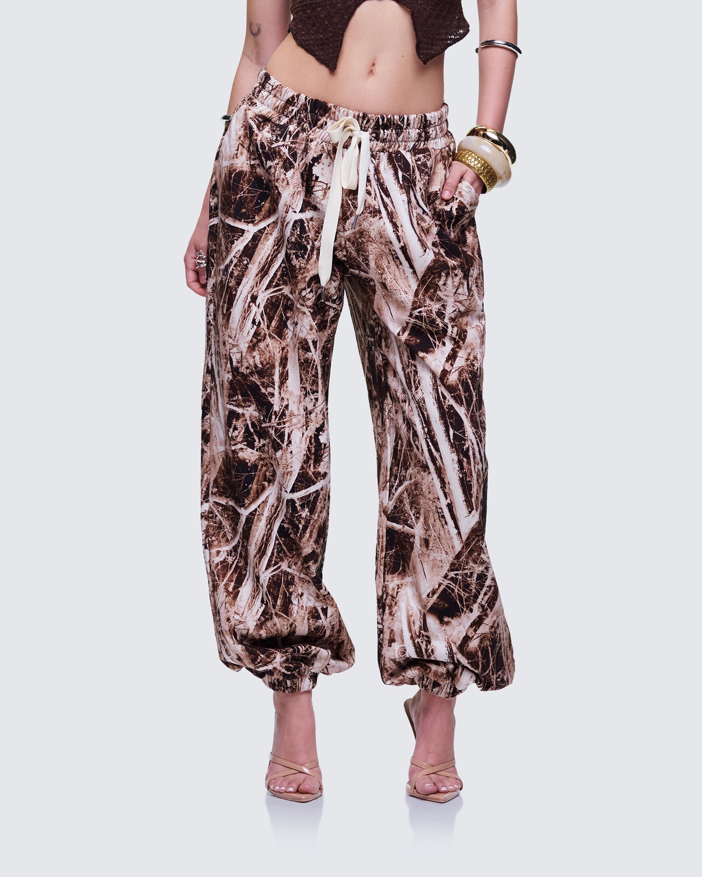 Braewyn Hunting Camo Toggled Sweatpants