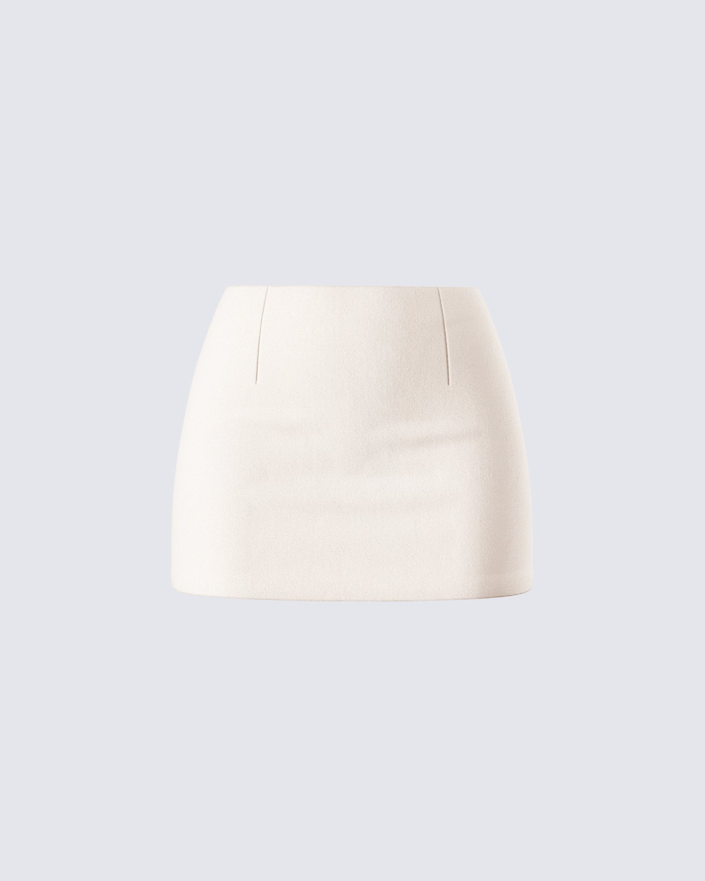 Branca Ivory Mini Skirt product front
