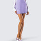 Branca Lavender Mini Skirt