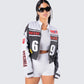Brent Patchwork Moto Racing Jacket