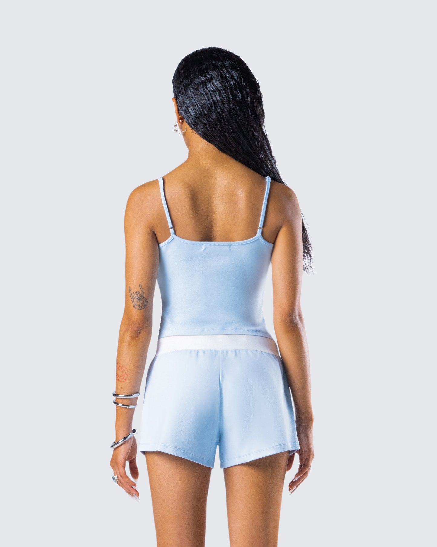 Bri Blue Cami Tank Top