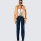 Briar Tan Faux Fur Bomber Jacket 
model front
