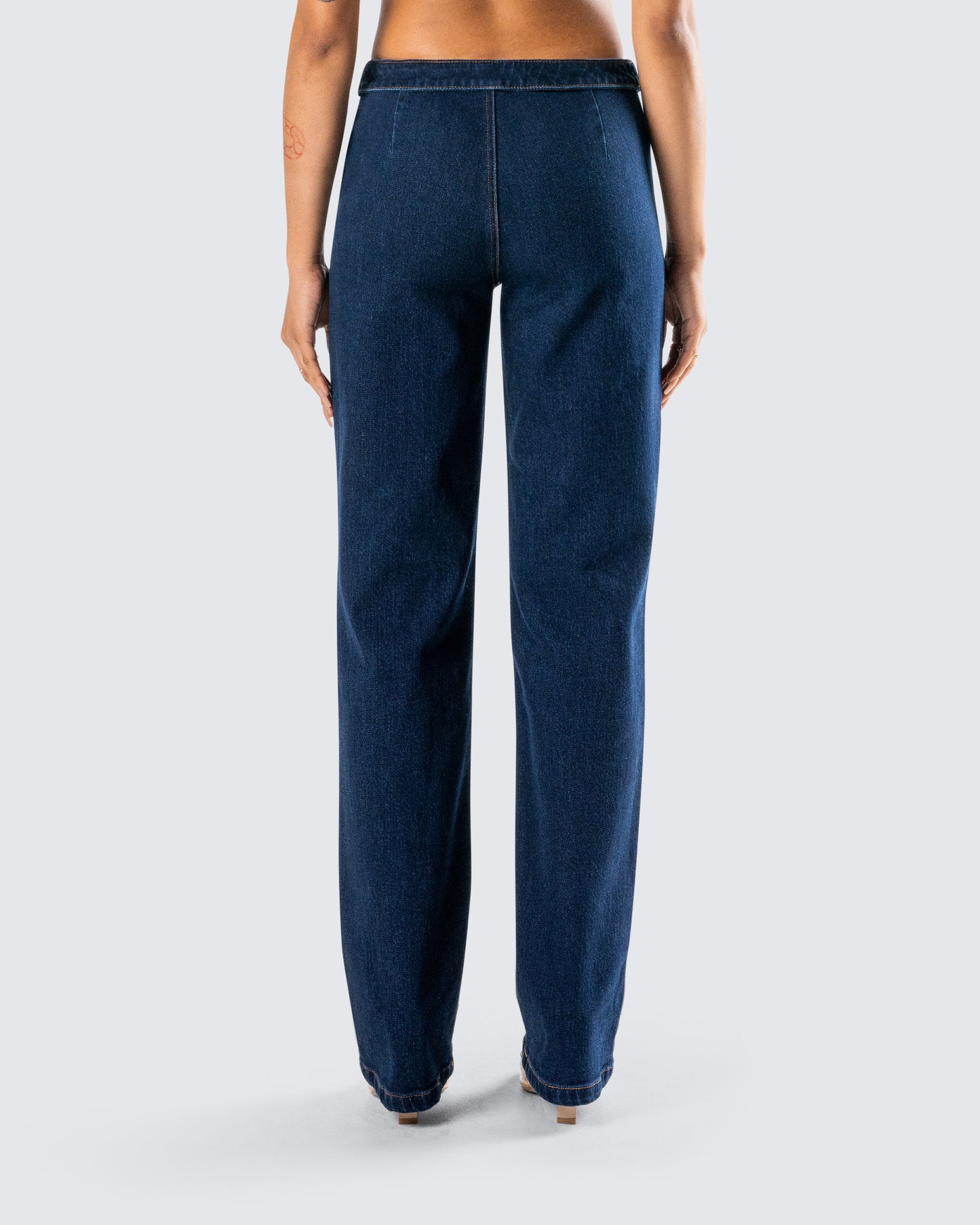 Briar Blue Low Waist Denim Pant