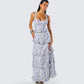 Brooklyn Multi Floral Print Dress