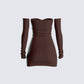 Emsley Brown Tie Mini Dress