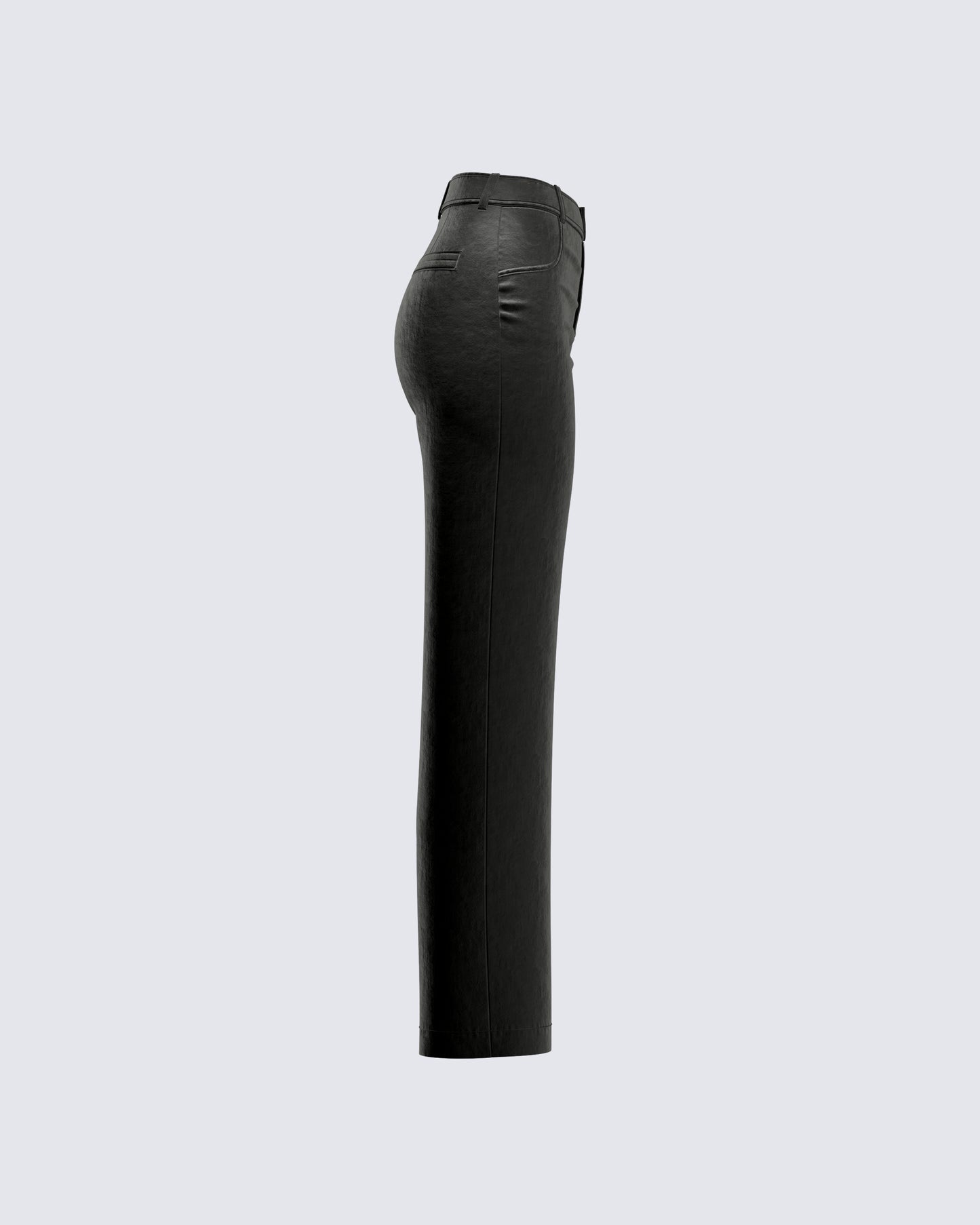 Bess Black Velvet Pants