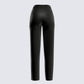 Bess Black Velvet Pants