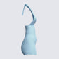 Dani Blueberry Halter Dress