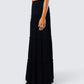 Cailin Black Tiered Maxi Skirt