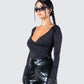 Cait Off Shoulder Top & Gloves