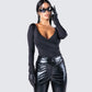 Cait Off Shoulder Top & Gloves