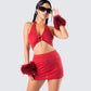 Carolina Red Halter Top