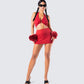 Carolina Red Halter Top