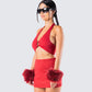 Carolina Red Halter Top