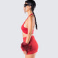 Carolina Red Halter Top