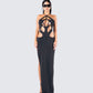 Carrie Black Cut Out Dress