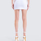 Cassandra White Mini Skirt