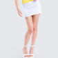 Cassandra White Mini Skirt