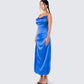 Celeste Satin Midi Dress