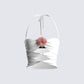 Cerelina White Jersey Cut Out Top 3d product front