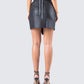 Charlie Vegan Leather Mini Skirt