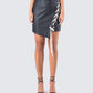 Charlie Vegan Leather Mini Skirt