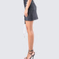 Charlie Vegan Leather Mini Skirt
