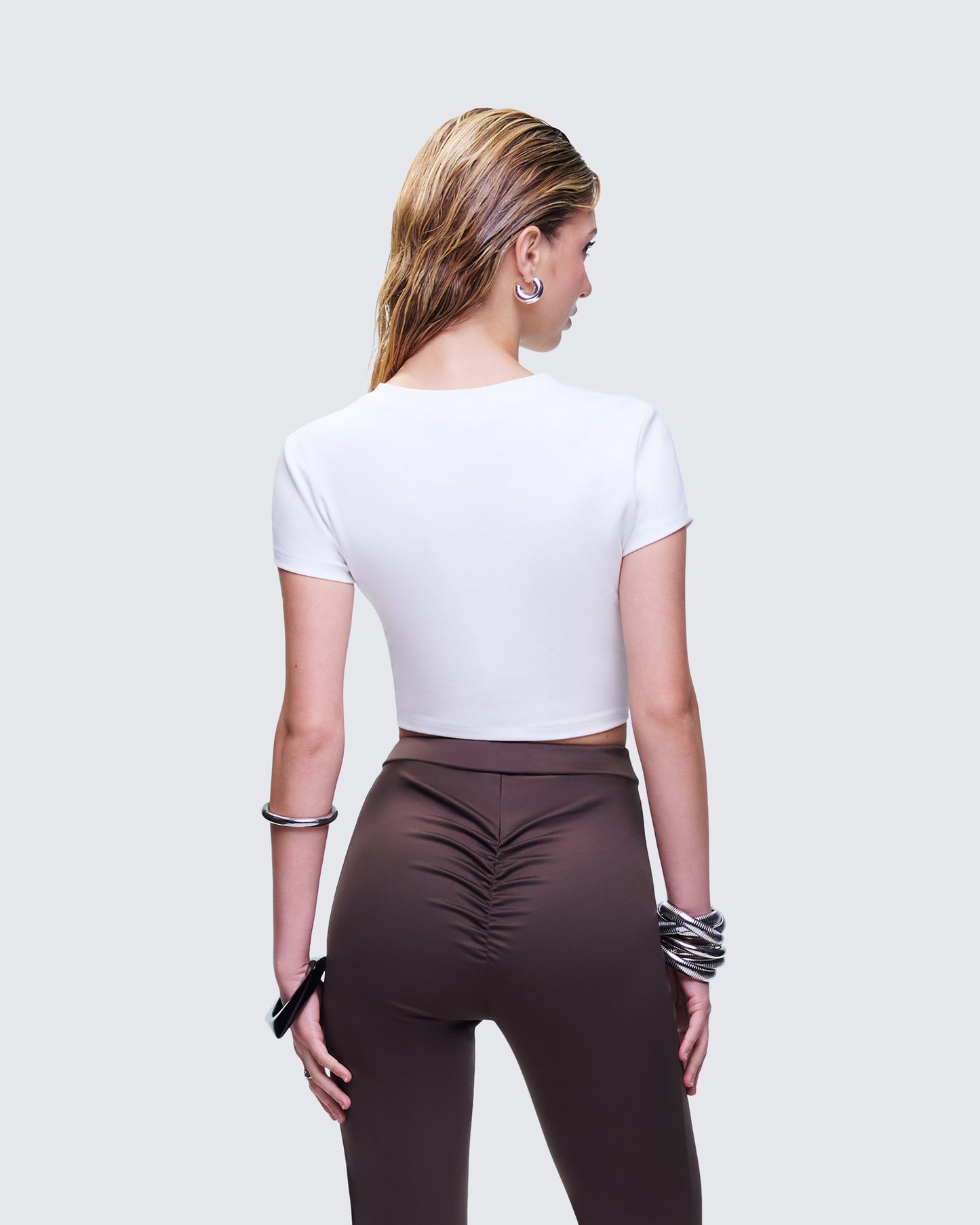 Chaya White Graphic Tee
