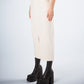 Chell White Denim Maxi Skirt