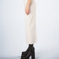 Chell White Denim Maxi Skirt