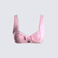 Chiara Pink Pearl Crop Top 3d product front