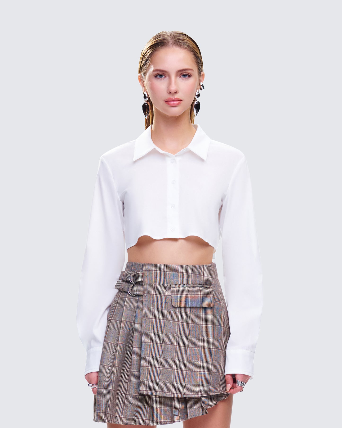 Chloe Cropped Shirt